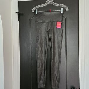 NWT Spanx Faux Leather Leggings